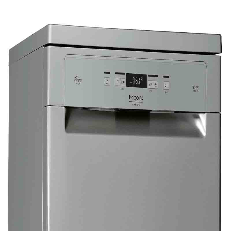 LAVE VAISSELLE HOTPOINT ARISTON INOX 14C 3D ZONE WASH HFC3C26 CW X