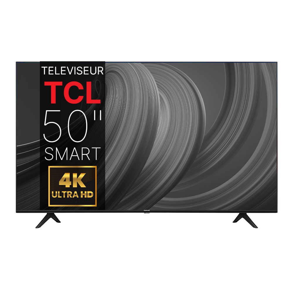 Téléviseur TCL 50''  126 cm 4K UHD 50P635