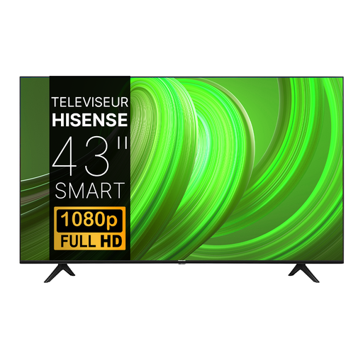 Téléviseur Hisense 43" Smart FHD 43A4G